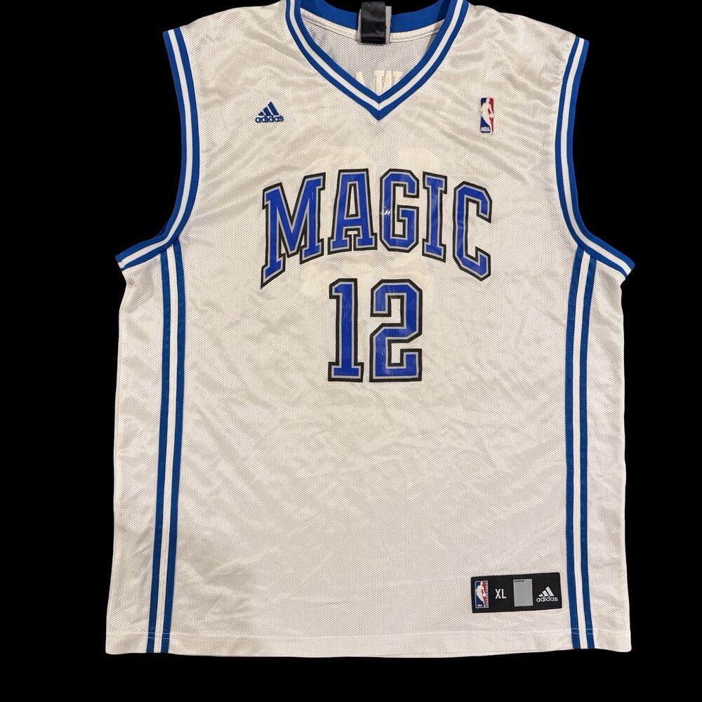 Dwight Howard Orlando Magic #12 Jersey Adidas NBA Swingman XL White Blue